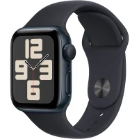 Apple Watch SE 2 2023 40mm GPS Midnight Aluminum Case with Midnight Sport Band - S/M